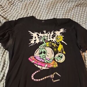 Atilla Tee Shirt with Alien Design